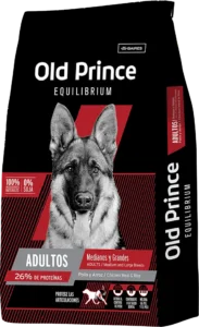 Alimento Old Prince Equilibrium para perros adultos medianos y grandes, fórmula de pollo y arroz con soporte articular y digestión saludable2