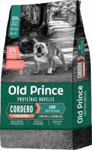 Old Prince Proteínas Noveles Adultos Todas las Razas Light Cordero y Arroz Integral